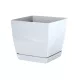 Virágcserép 135x135x124 mm Fehér COUBI Prosperplast