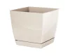 Virágcserép 155x155x142 mm Krém COUBI Prosperplast
