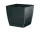 Virágcserép 180x180x165 mm Grafit COUBI Prosperplast