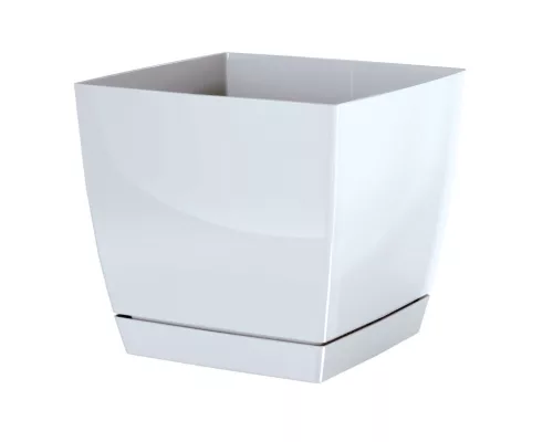 Virágcserép 210x210x192 mm Fehér COUBI Prosperplast