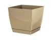 Virágcserép 240x240x220 mm Tejeskávé COUBI Prosperplast
