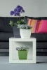 Virágcserép 240x240x220 mm Fehér COUBI Prosperplast