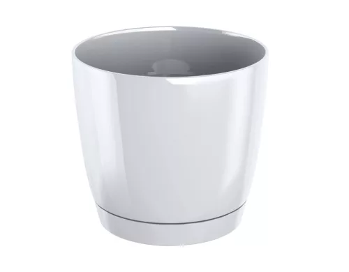 Virágcserép 155x142 mm Fehér COUBI Prosperplast