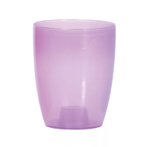 Virágcserép 132 mm Átlátszó lila COUBI Prosperplast