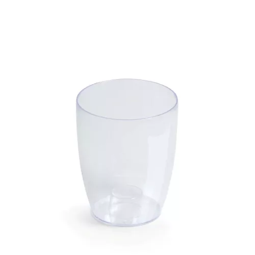 Virágcserép 132 mm Átlátszó COUBI Prosperplast