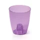 Virágcserép 160 mm Átlátszó Lila COUBI Prosperplast