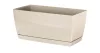 Virágcserép 290x142x136 mm Krém Ültevényes COUBI Prosperplast