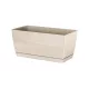 Virágcserép 290x142x136 mm Krém Ültevényes COUBI Prosperplast