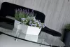 Virágcserép 290x142x136 mm Fehér Ültevényes COUBI Prosperplast