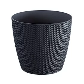 Virágcserép 157 mm Antracit WHEATY Prosperplast