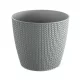 Virágcserép 218 mm Kőszürke WHEATY Prosperplast
