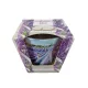 Bartek dekorált Fresh lavender illatos paraffin pohár 115 g