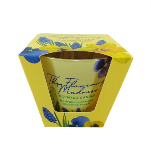 Bartek Fresh aroma of spring blooming flowers illatos paraffin pohár 115 g