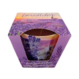 Bartek Lavender fields illatos paraffin pohár 115 g