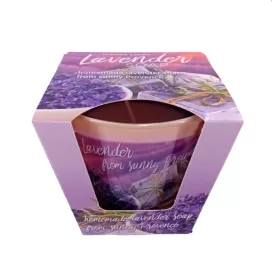 Bartek Lavender soap illatos paraffin pohár 115 g