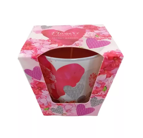 Bartek Secret garden illatos paraffin pohár 115 g