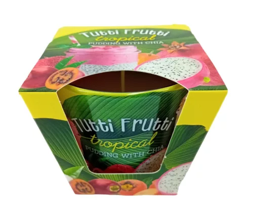 Bartek Tutti frutti tropical illatos paraffin pohár 115 g