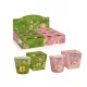 Bartek dekorált Floral garden Liminous green  illatos paraffin pohár 115 g