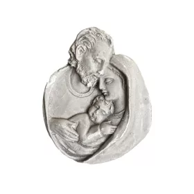 Beszúrós gipsz szent család 7cm