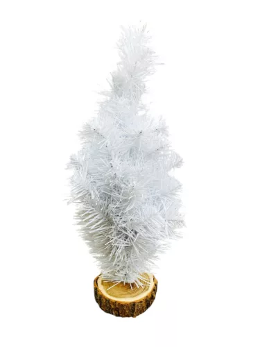 Műfenyő -Fenyőfa fehér  35cm