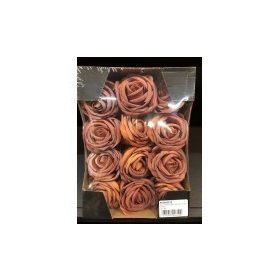 Habrózsa dobozban narancs  7cm 12db
