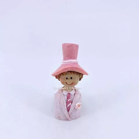 Figura fiú 8,5cm rózsaszín