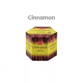 Backflow-lefelé áramló füstölő kúp Cinnamon 40db Hem