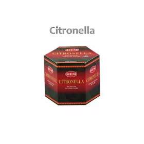   Backflow-lefelé áramló füstölő kúp Citronella 40db Hem