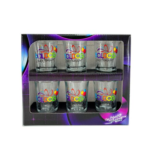 Pohár szett 6db-os Boldog szülinapot 35ml