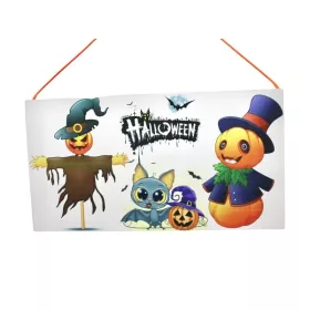 Fatábla N.halloween - madárijesztő