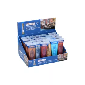 Festék akril metálos 75ml 6szín/db