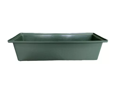 Balkonláda műanyag 42 cm zöld