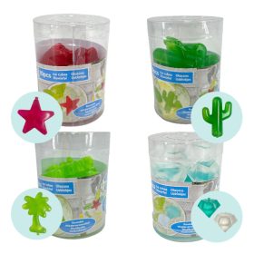 Jégkocka 10db újrahasznosítható 4 féle