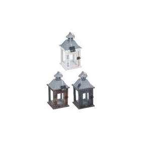   Dekor lámpás szett – 3-féle mintás fém lámpás, 15×15×30 cm választható