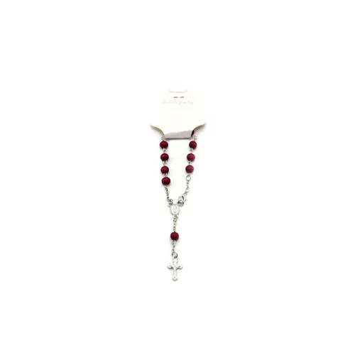 Rózsafüzér mini fából 15 cm 