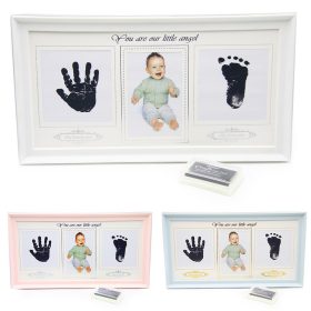 Rózsaszín Képkeret babás 1/36 - 38x20,5 cm