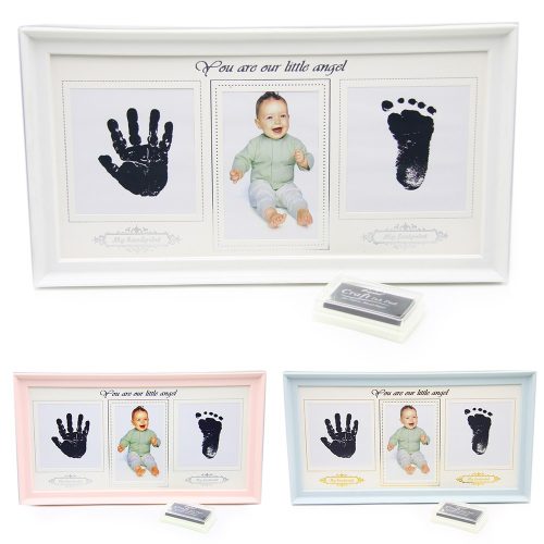 Rózsaszín Képkeret babás 1/36 - 38x20,5 cm