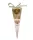 Fémrózsa dobozban 30cm arany/db