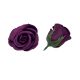 Szappanrózsafej 5x6cm padlizsán lila