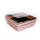 Virágdoboz rosegold 28x28x16cm