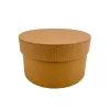 Papírdoboz kerek barna14x14x8,5cm