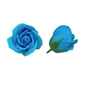 Szappanrózsafej  6x7cm kék db
