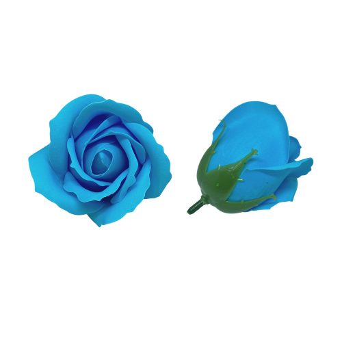 Szappanrózsafej  6x7cm kék db