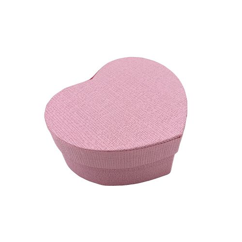 Papírdoboz rózsaszín szív 11,3x10x5,3cm