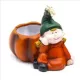 Figura kaspóval 15x10x12,5cm