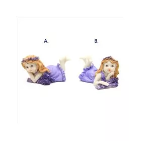 Levendulás kislány  hasaló 10cm B