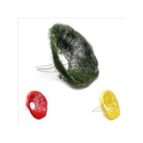 Csokortartó sizál 30 cm sárga