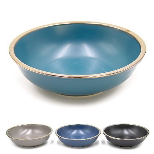 Tányér  18cm 4 színben  (fekete,szürke,türkiz,sötétkék)