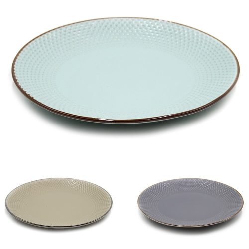 Tányér  27,5 cm 3 színben