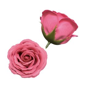 Szappanrózsafej 9x6 cm mályva